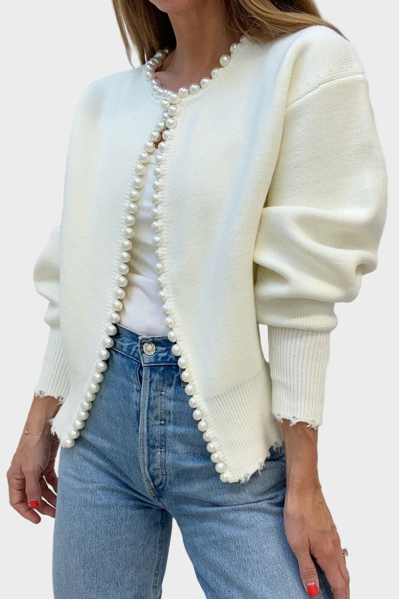 Farah – Cardigan – White / S