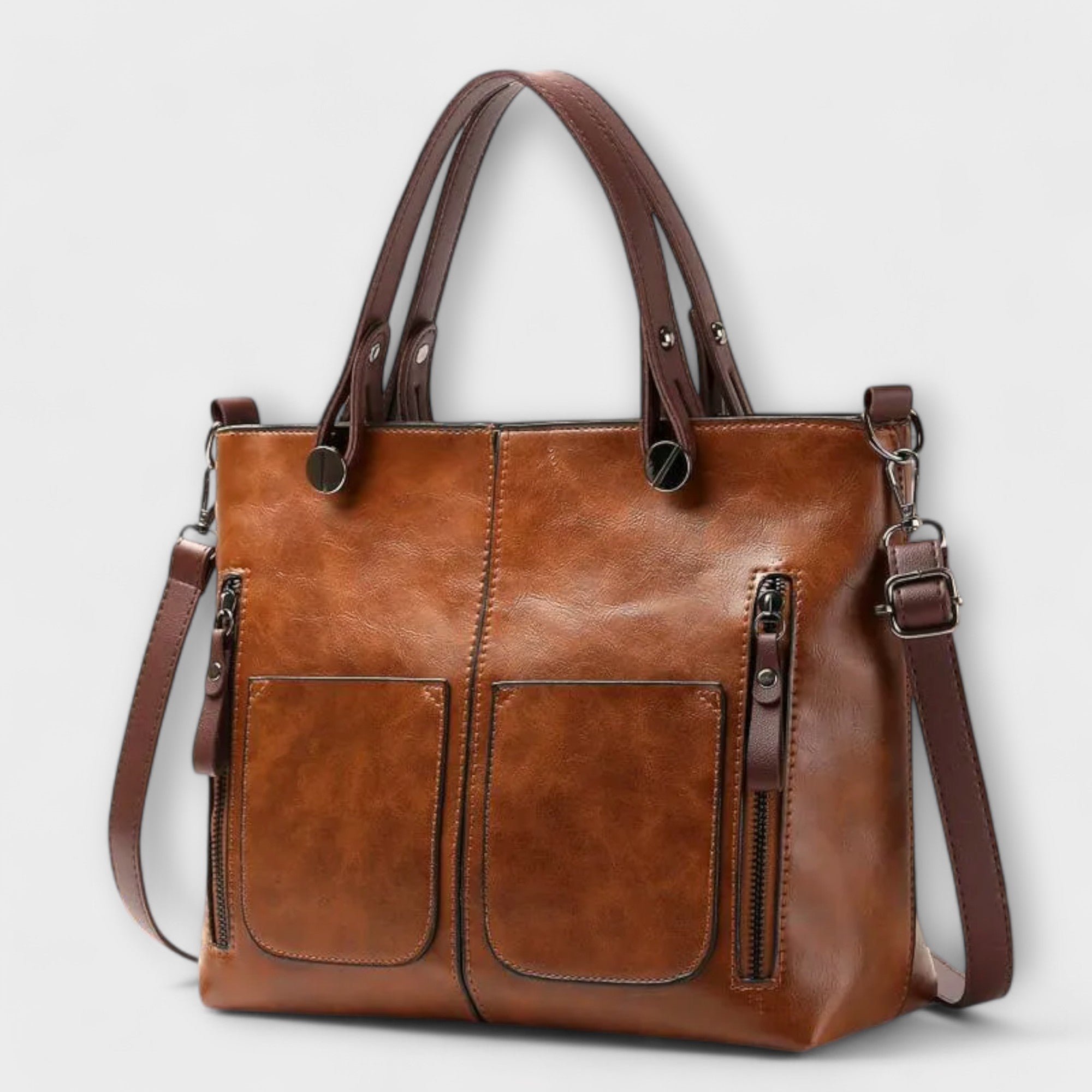 Filippa – Leather Bag – Brown