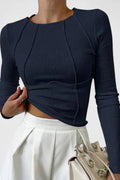 Filippa – Long sleeve top – White / M