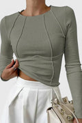 Filippa – Long sleeve top – White / L