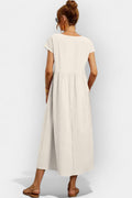 Filippa – Light cotton dress – White / M