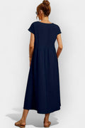 Filippa – Light cotton dress – White / XL