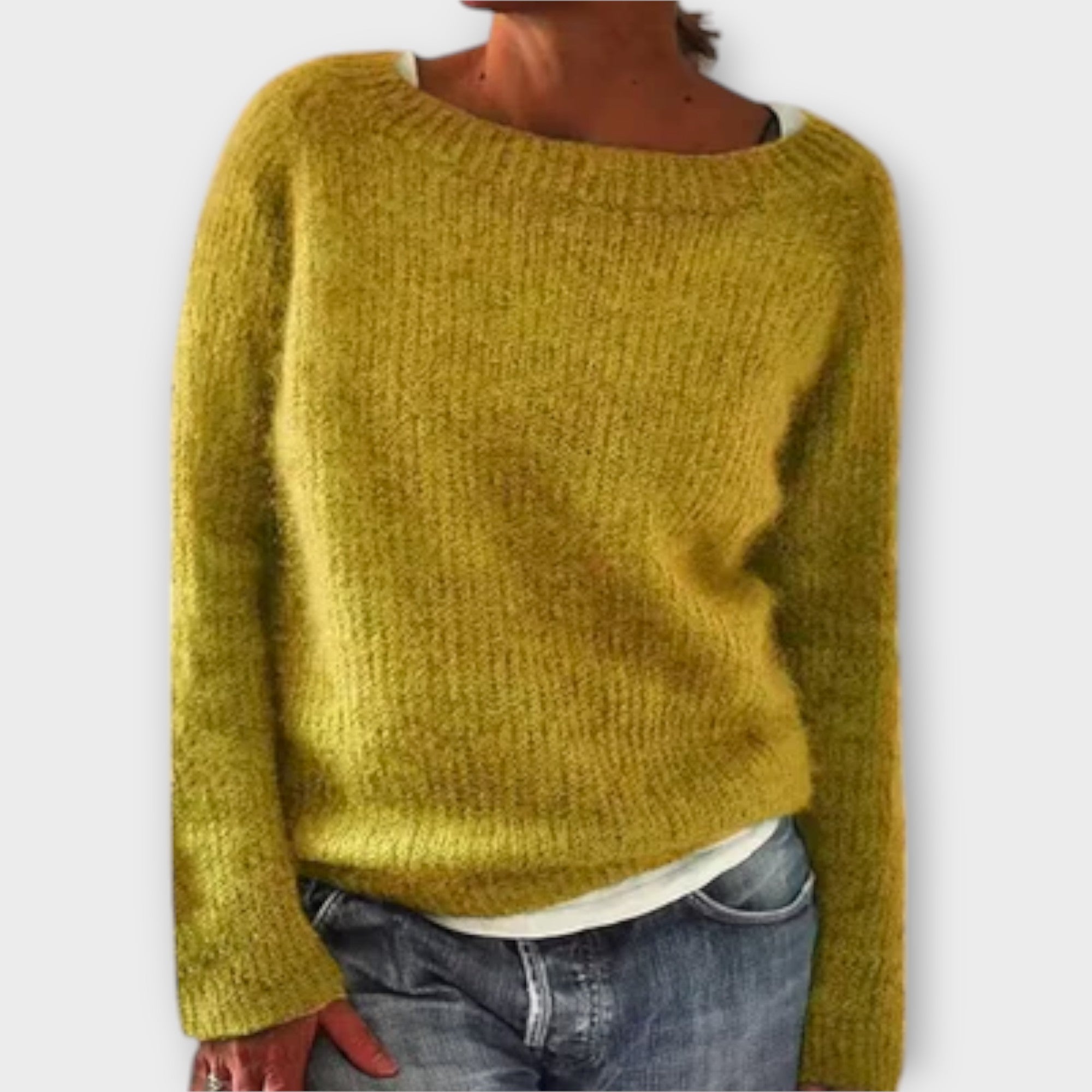 Fiona – Vintage Icelandic Jumper – Grey / S