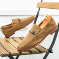 Florence Suede Loafers – Brown / 41