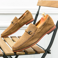 Florence Suede Loafers – Brown / 42