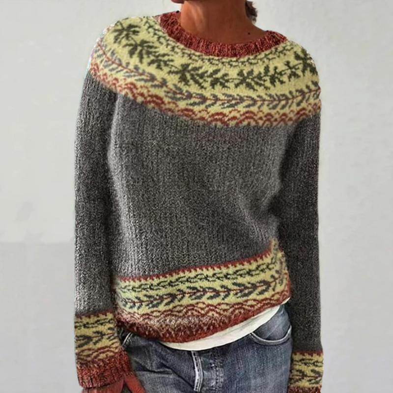 Frances – Vintage Icelandic Knit Jumper – S
