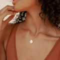Freja – Gold-edged necklace – image 2