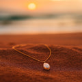 Freja – Gold-edged necklace