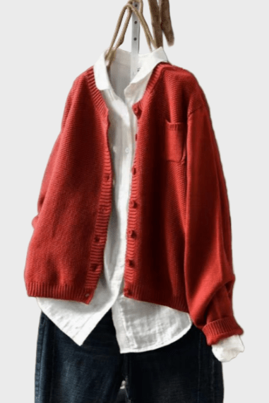 Frida – Soft cardigan – Golden / S