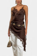 Frida – Elegant dress – Brown / M