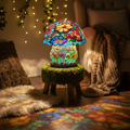 Frosted Mushroom Lamp – image 2