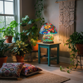 Frosted Mushroom Lamp – image 3