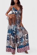 Gabriella – Jumpsuit – Navy Blue / XL