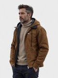Gaspard – Zip-Up Hoodie – Brown / XL