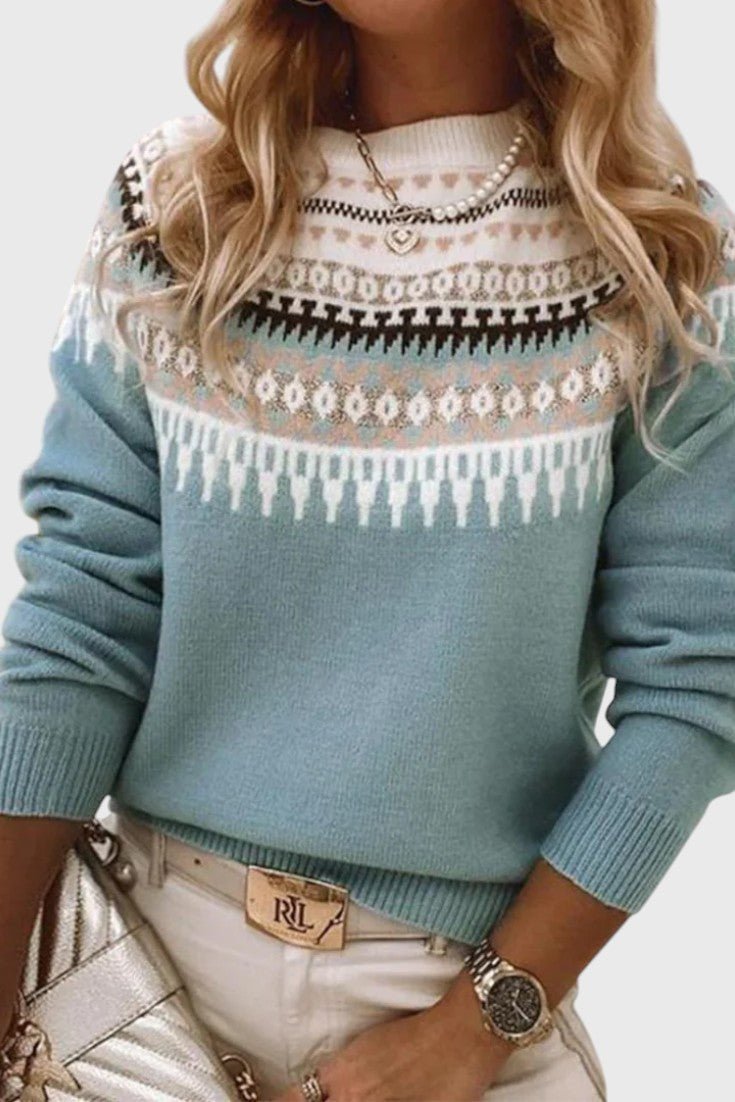 Gemma – Sweatshirt – Blue / S