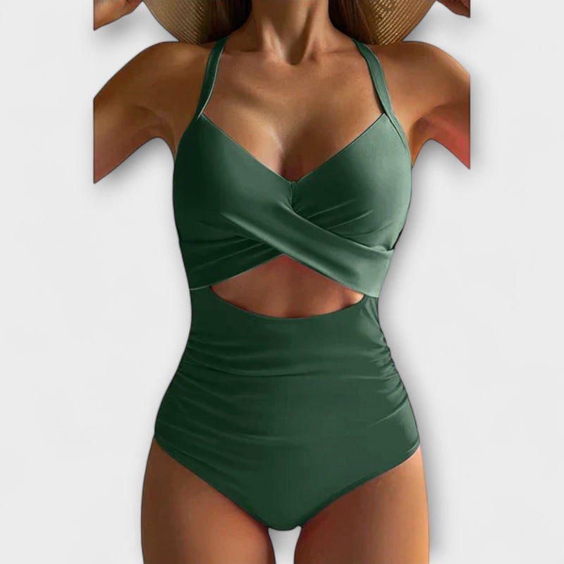 Gitte – Swimsuit – Leopard / Black / S