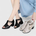Gitte – Elegant Sandals – Grey / 38