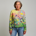 Grace – Vintage Icelandic Knit Jumper – M