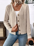 Grethe – Cardigan – Khaki / L