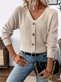 Grethe – Cardigan – Khaki / XL