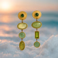Gry – Golden forest earrings