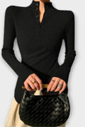 Gry – Black Knit Jumper – S