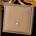 Gold chain with diamonds