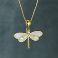 Gold jewellery with a jeweler and opal – image 4