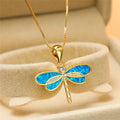 Gold jewellery with a jeweler and opal – White