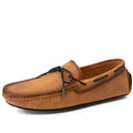 Handmade Suede Loafers – Black / 41