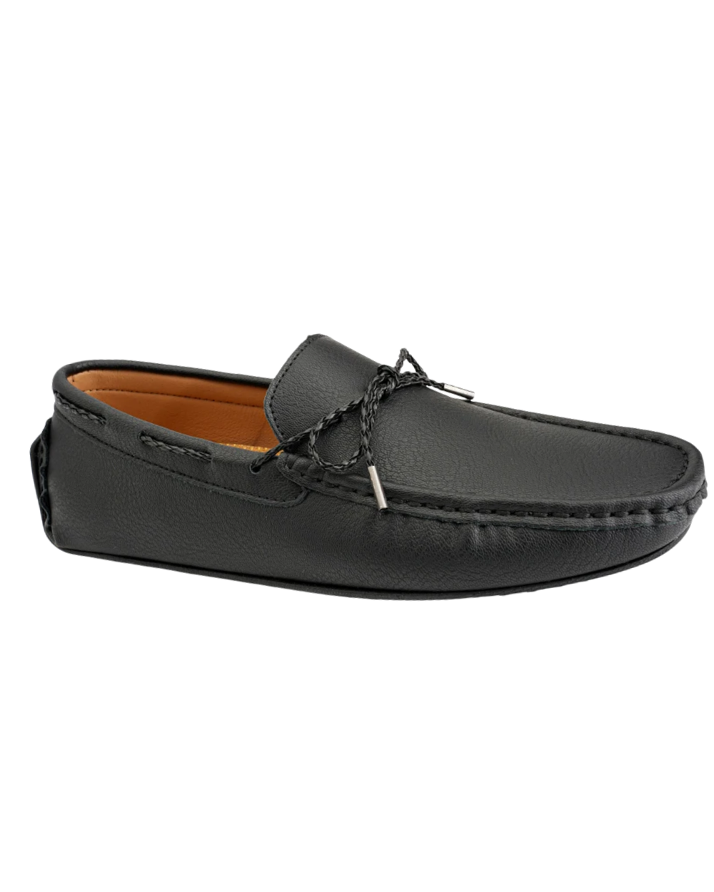 Handmade Suede Loafers – Black / 38