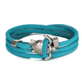 Handmade bracelet with sea turtle – Grey