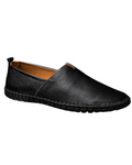 Hand-stitched leather Loafers – Blue / 38