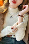 Helene – Cashmere Jumper – Dark Brown / One Size