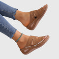 Helene – Supportive Sandals – Blue / 38