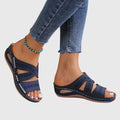 Helene – Supportive Sandals – Blue / 35