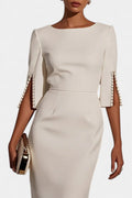 Helle – Midi dress – White / M