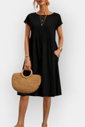 Helle – Timeless vintage dress – Pike colored / XL