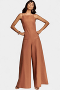 Henriette – Belén trouser suit – Brown / M