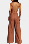Henriette – Belén trouser suit – Brown / L