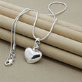 Heart pendant in silver
