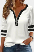 Ida – Long sleeve zipper – M