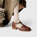 Inger – Mary Jane Shoes – Beige / 38
