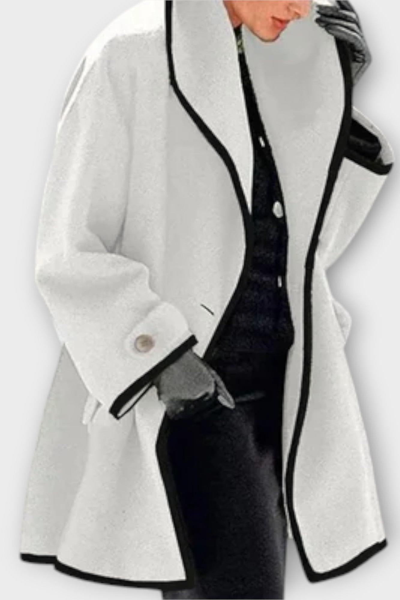 Inger – Tailored coat – Blue / S