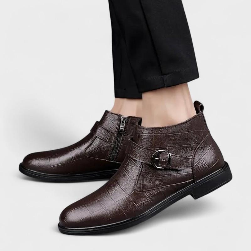 Jackson – Ranger Leather Boots – Brown / 39