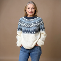 Janet – Vintage Icelandic Knit Jumper – M