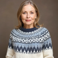 Janet – Vintage Icelandic Knit Jumper – XL