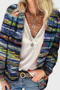 Johanne – Multicolored vest – Red / M