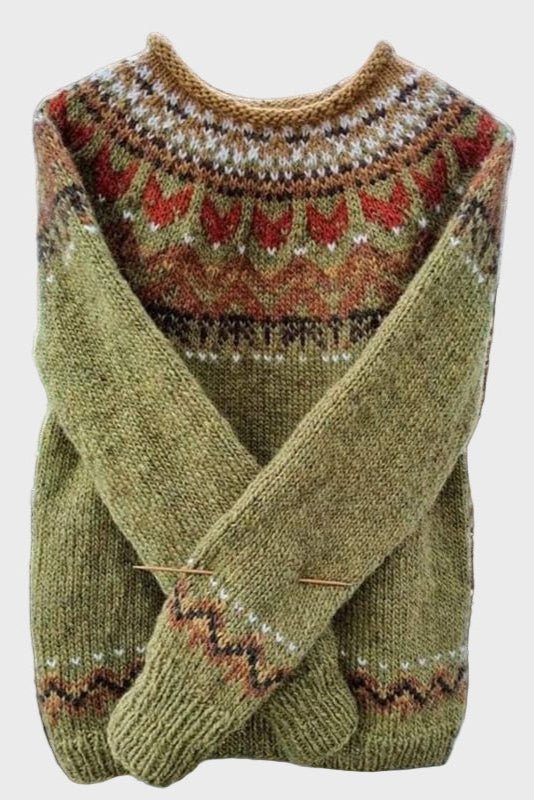 Johanne – Vintage Knitted Jumper – S