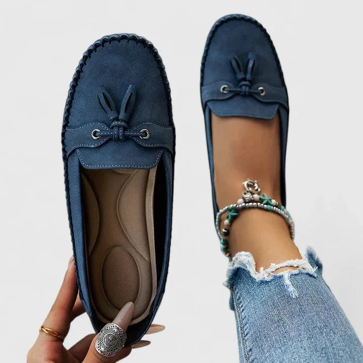 Josefine – Supportive Loafers – Grey / 36